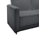 image 5 of Allie 3 Seaters Sofabed Anthracite Corduroy Grey | Anthracite