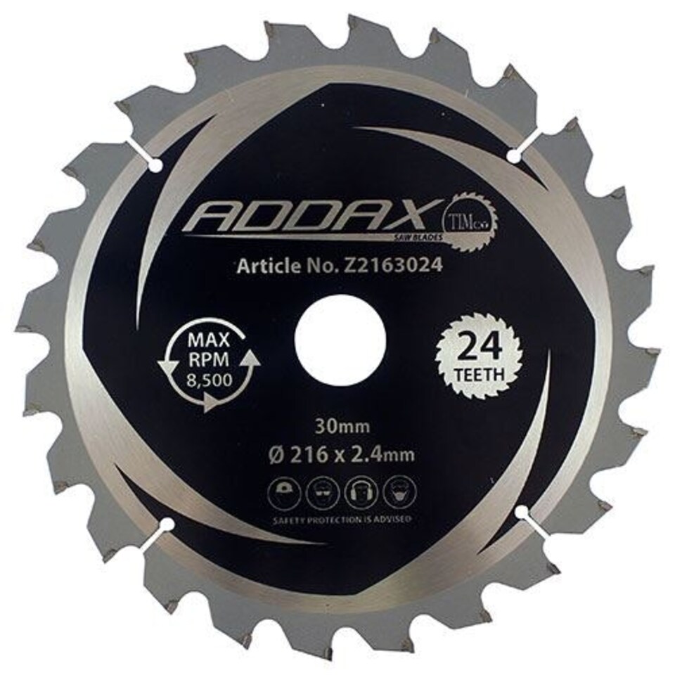 Timco - 0° Mitre Saw Blade (Size 216 x 30 x 24T - 1 Each)