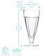 image 3 of Argon Tableware Ice Cream Sundae Glasses - 350ml - Clear - Pack of 4 Clear