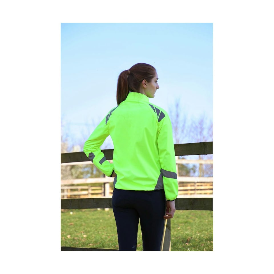 image 1 of HyVIZ Unisex Adult Reflective Jacket - Yellow - XS