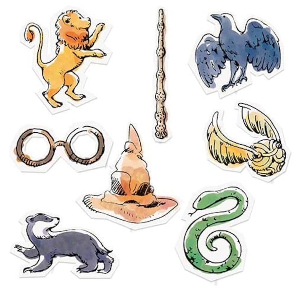 Harry Potter Photo Booth Props - Pack of 8