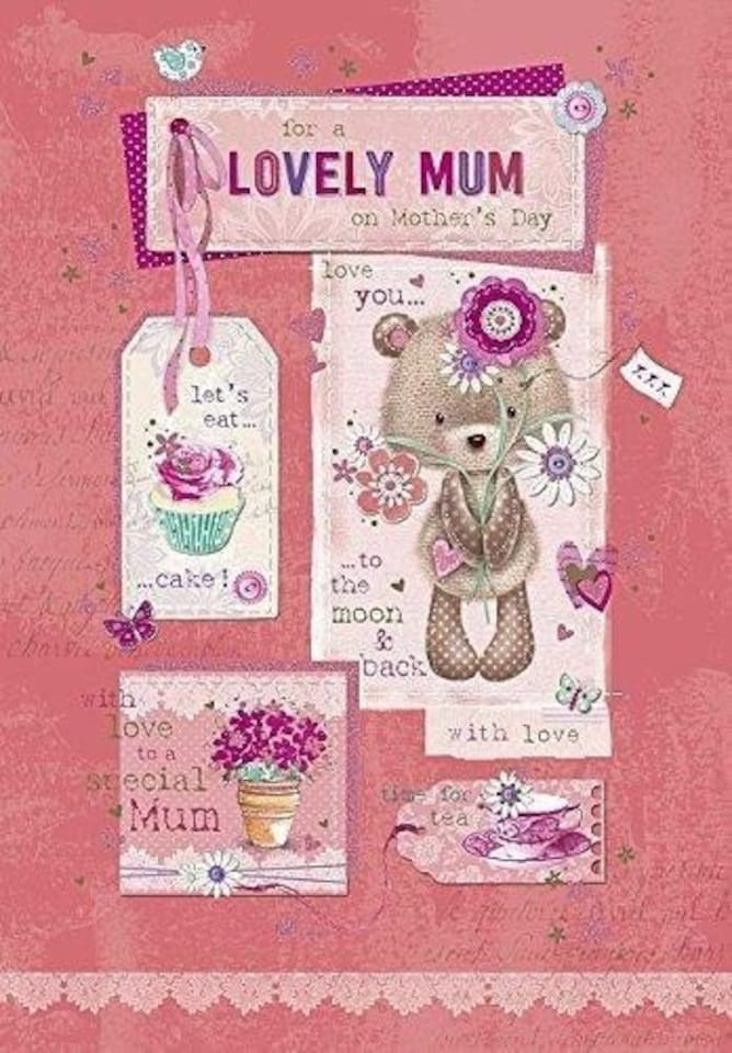 image 1 of Lovely Mum On Mother's Day Nice Verse Quality Greeting Card