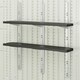 image 2 of Suncast Resin Shed Shelving Kit Black