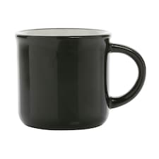 XD Collection Vintage Ceramic 280ml Mug - Black - One Size