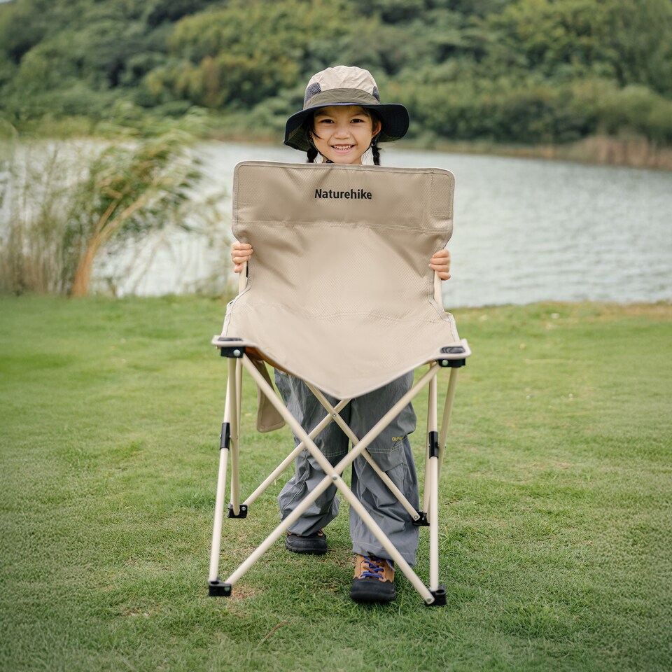 image 1 of Folding Camping Chair | Black | Black