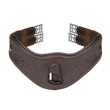 Velociti Lusso Leather Anatomical Horse Girth - Havana - 42in