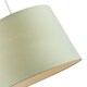 image 3 of Olive Green Cotton Fabric Drum Lampshade with White Cotton Inner | Green | Olive Green | 1