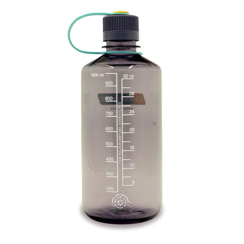 image 1 of Nalgene Narrow Mouth 1L Tritan Sustain Water Bottle - Aubergine