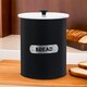 image 1 of Liberty Black Enamel Bread Bin Black