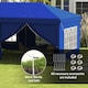 image 7 of Outsunny 3x6m Pop Up Gazebo Party Tent Canopy Marquee with Storage Bag Blue | Blue | Blue