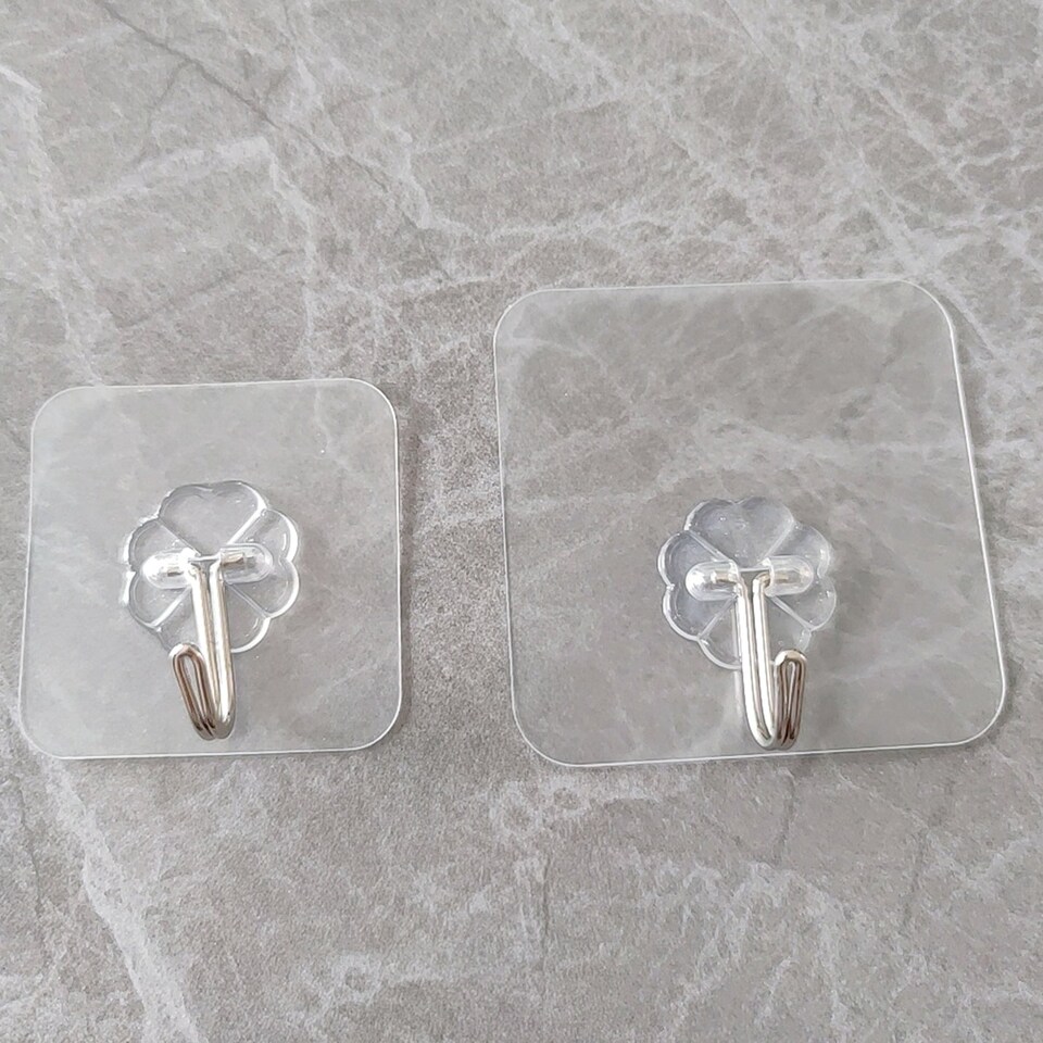 image 1 of S-FIXX SET OF 10 NANO SUCTION 180 DEGREE ULTRA HOOKS