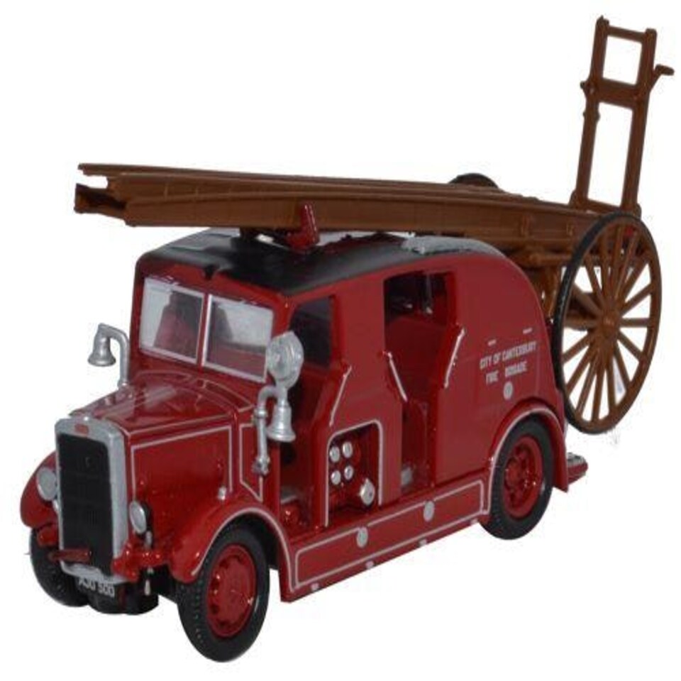 Oxford Diecast Leyland Cub FK7 City of Canterbury Fire Brigade