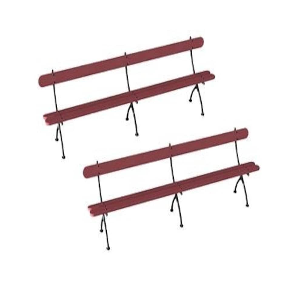 Hornby Skaledale Station Benches 2pcs (Pre-Built)