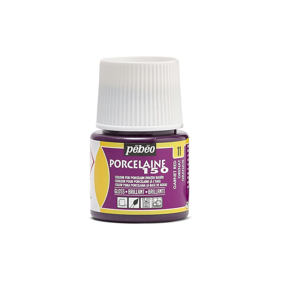 Pebeo Porc 150 45ml Garnet Red Multi