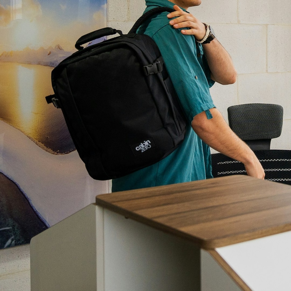 image 1 of Classic Tech Backpack 28L Absolute Black Black