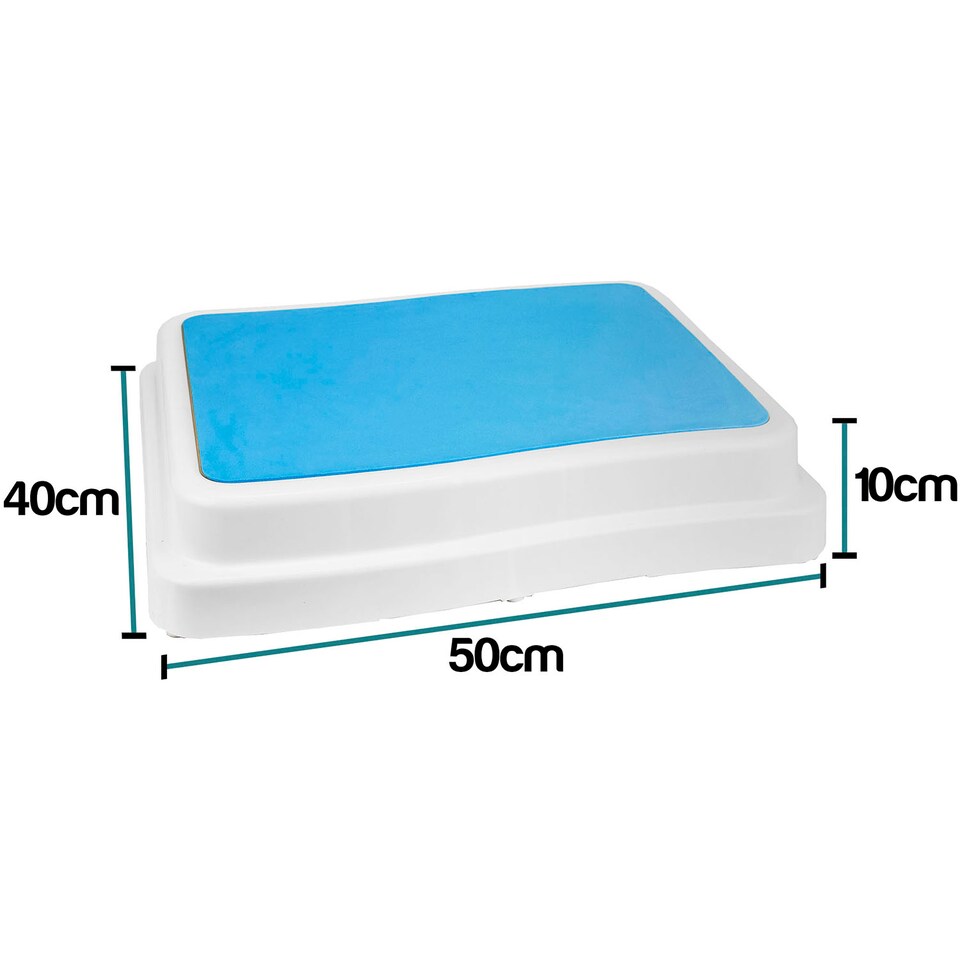 image 1 of TekBox Stackable Bathroom Steps - Set of 2