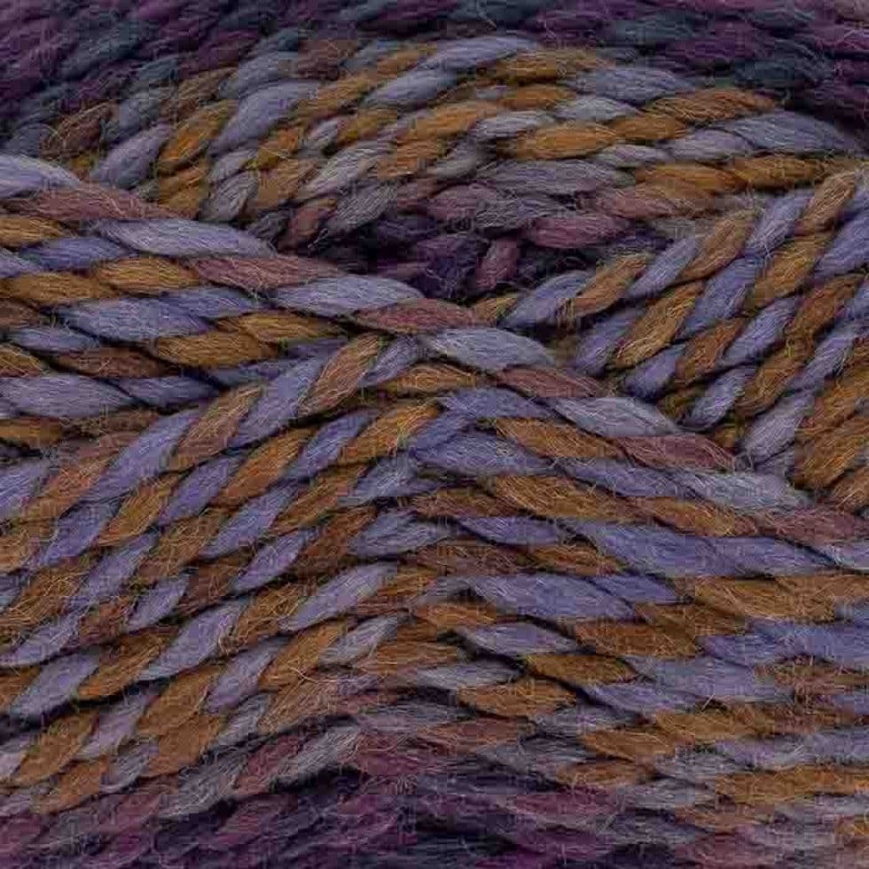 King Cole Purple Explorer Super Chunky Yarn (Value Pack 12 x 100g Balls) For Crochet, Knitting - 80m per ball