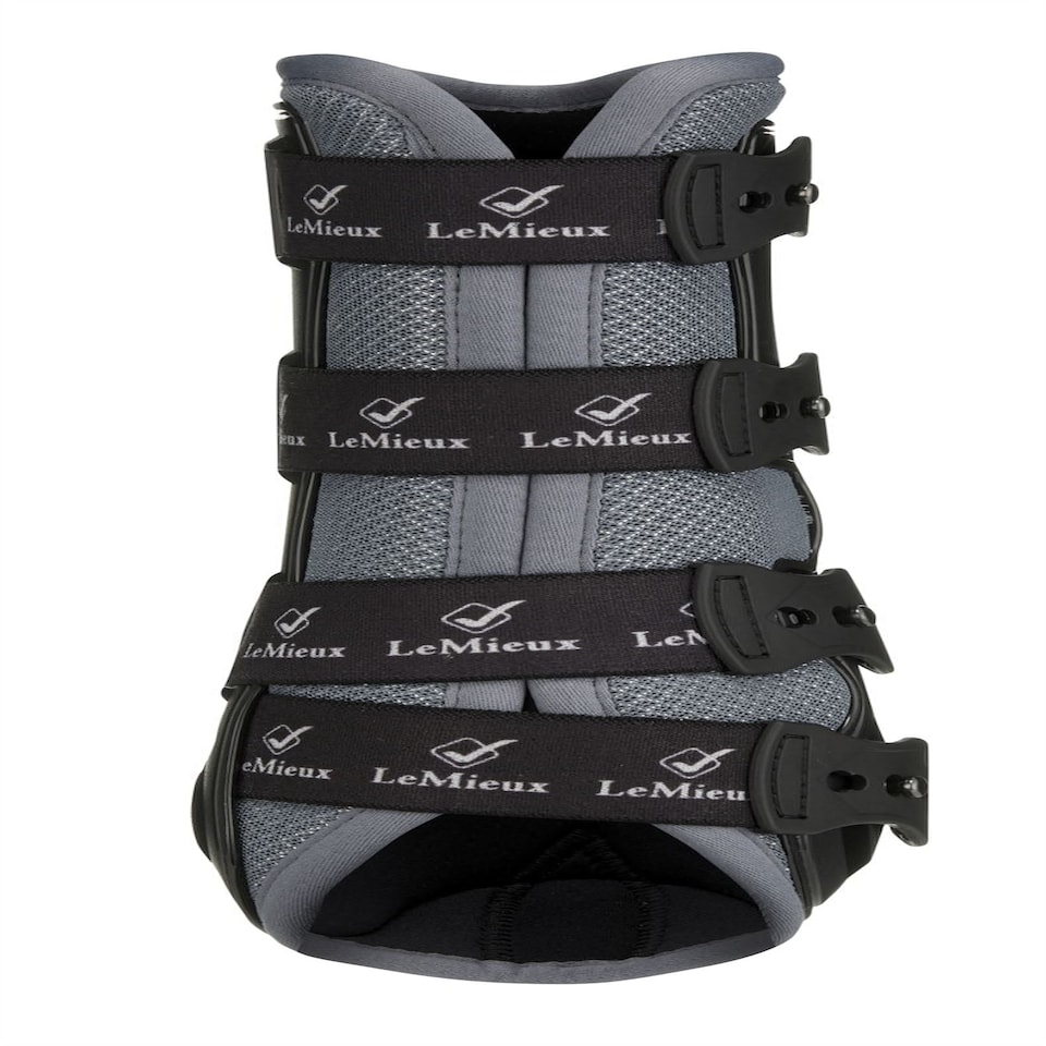 image 1 of LeMieux Ultra Mesh Snug Boots Front Blue | Medium