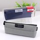 image 3 of Simple Style Coloured Student Pencil Case with Zipper