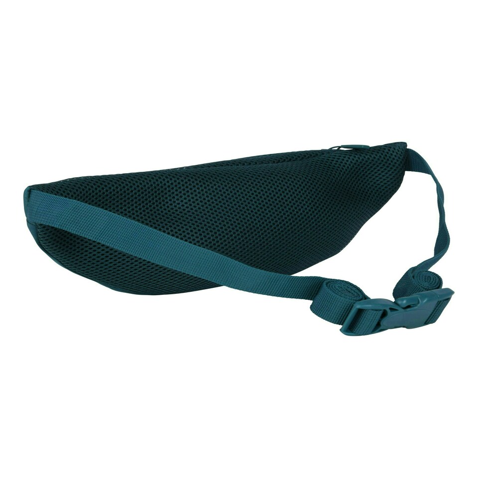 image 1 of Mountain Warehouse Mission Bum Bag Lightweight Fanny Pack Two Compartments Hike Blue