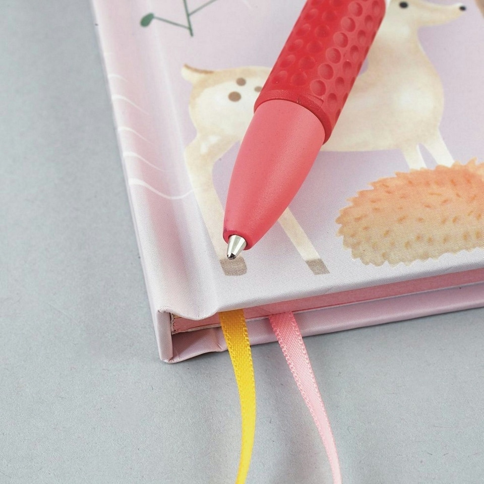 image 1 of Floss & Rock Children's Lockable Secret Diary Notebook -  Woodland Animals