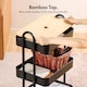 image 6 of Vonhaus Storage Trolley 3 Tier Bathroom & Kitchen Storage