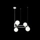 image 2 of Ring Ceiling Pendant Lamp White, 4 Light, G9