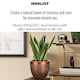 image 8 of Mesh Style Bronze Round Planter, Indoor Plant Pot D26.5 H24.5 cm, 13 ltrs Cap.