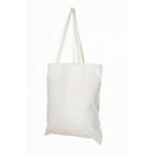 United Bag Store Cotton Long Handle Tote Bag - Natural - One Size (UTUB127)