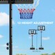 image 3 of SPORTNOW 2.3-3.05m Basketball Hoop and Stand with Weighted Base and Wheels