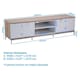 image 4 of Chaplin Cabinet with 2 Doors Charcoal | Grey | Charcoal | One Size | 25