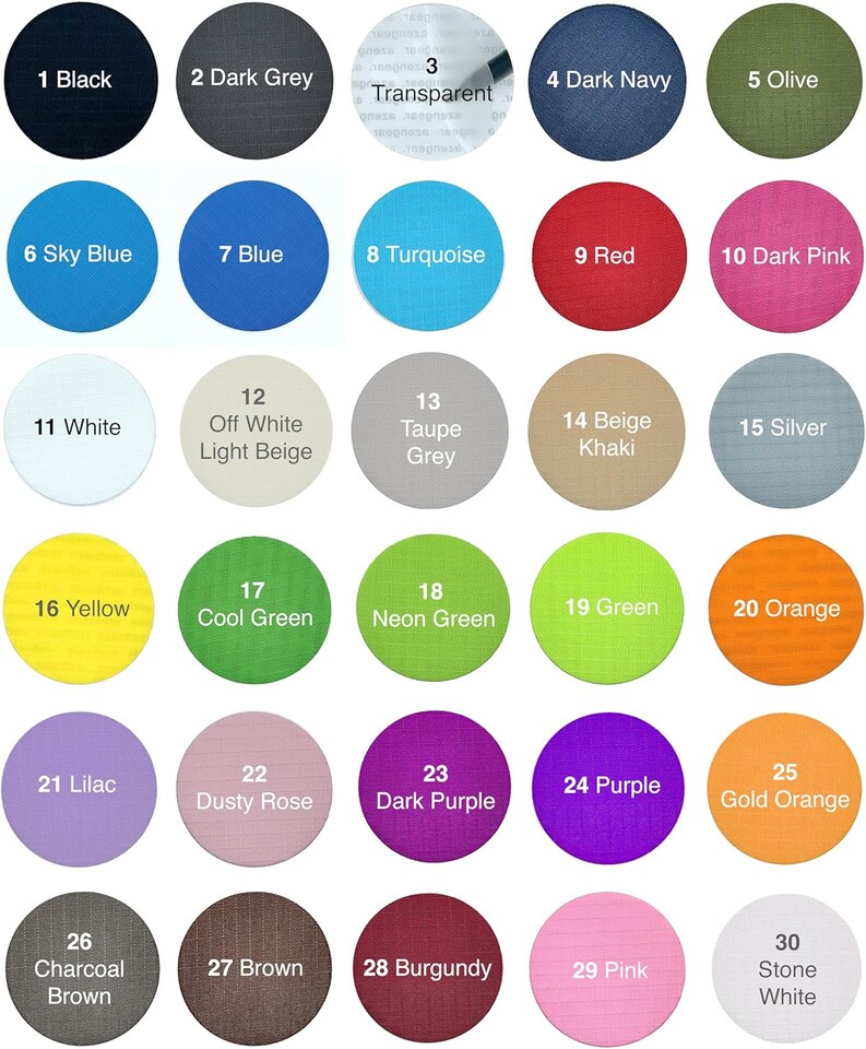 image 1 of aZengear Repair Patches for Jackets, Tent, Gear - Waterproof, Self-Adhesive, Tear-Cold-Heat-Resistant (11 Pieces, Dark Purple)