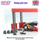 image 2 of Slot Car Trackside Scenery Rally Service Tool Set Orange 1:32 Scale WASP