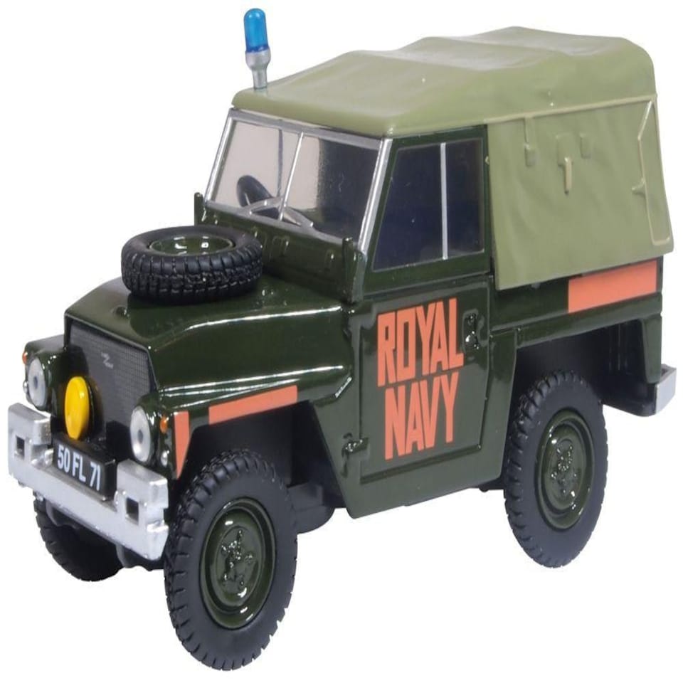 Oxford Diecast Land Rover Lightweight Royal Navy