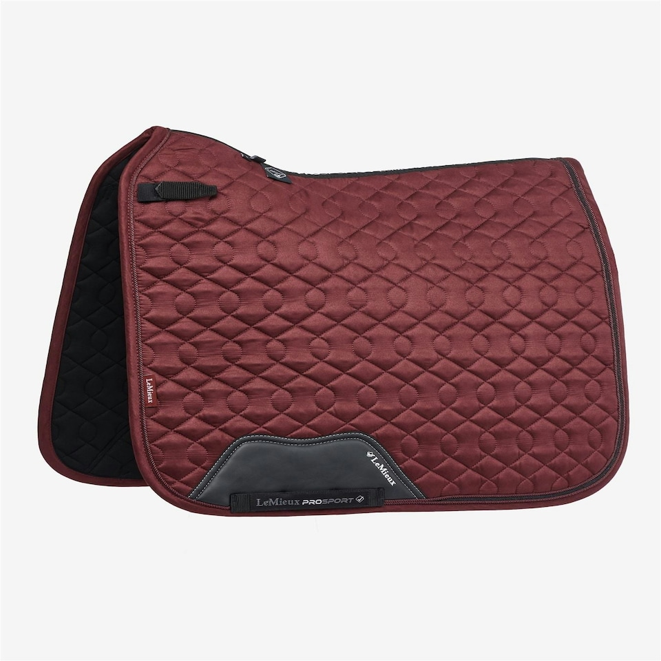 image 1 of LeMieux Crystal Suede Dressage Pad Brown | Small/Medium