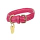 image 5 of Digby & Fox Rolled Leather Dog Collar Blue | Colour: Teal
Size: XX-Small | XS