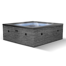 Wave Garda 4 Person Eco Foam Hot Tub, Flint Grey