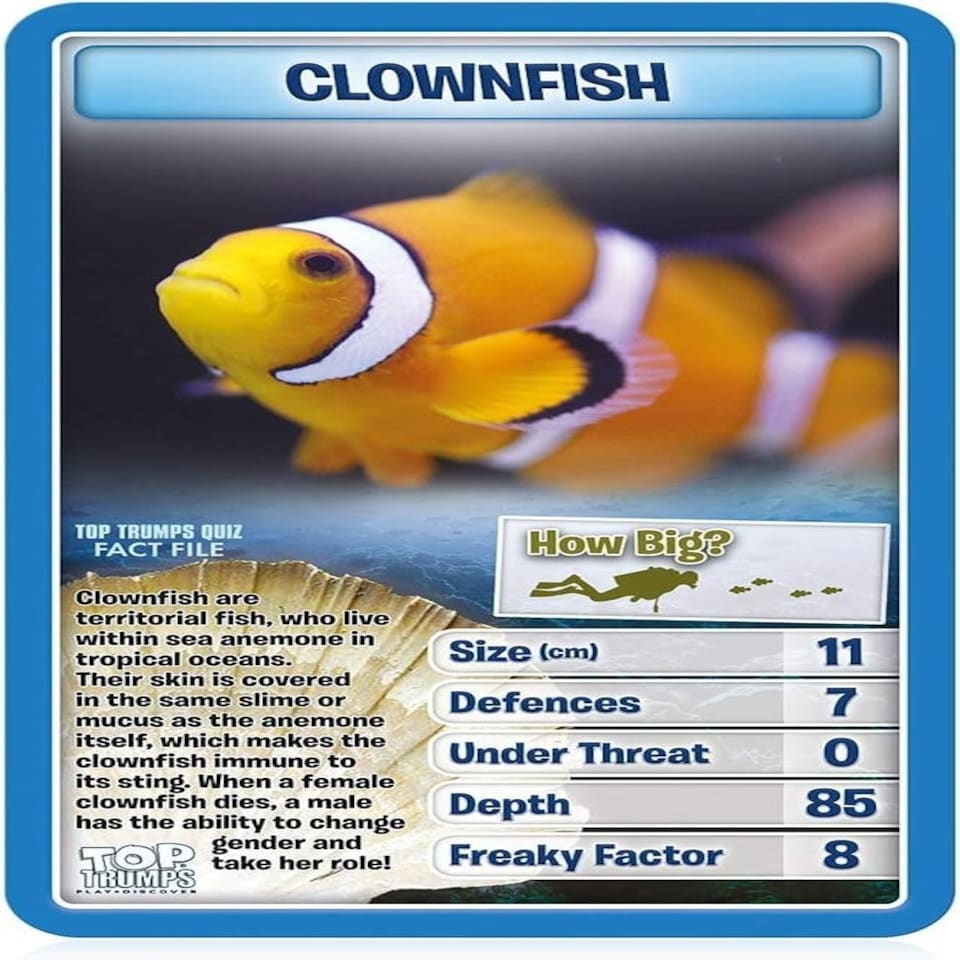 image 1 of Creatures of the deep - TOP TRUMPS CLASSICS - WM01569-EN1-6