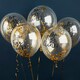 image 3 of Pop Fizz Clink Confetti 12" Latex Balloons - Pack of 5
