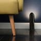 image 1 of ValueLights Modern Black Chrome Table Floor Standing Uplighter Wall Wash Lamp