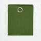 image 2 of Homescapes Cotton Plain Dark Olive Green Ready Made Eyelet Curtain Pair - 137 x 182 cm Green