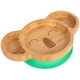 image 1 of Tiny Dining Children's Bamboo Suction Koala Plate - Green Green