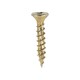 image 1 of Timco - Velocity Premium Multi-Use Screws - PZ - Double Countersunk - Yellow  (Size 5.0 x 30 - 200 Pieces)