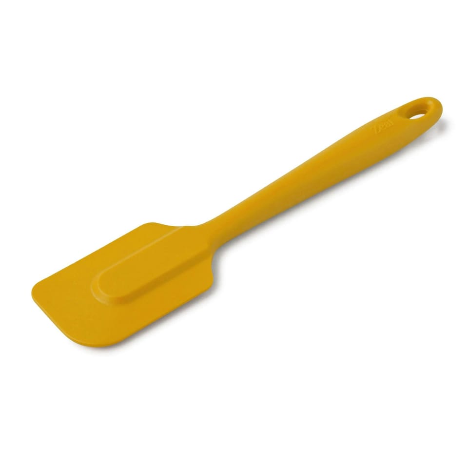 image 1 of Zeal Ergonomic Silicone Spatula, 26cm, Mustard Yellow