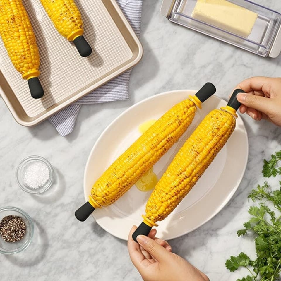 image 1 of OXO Good Grips Corn Holders