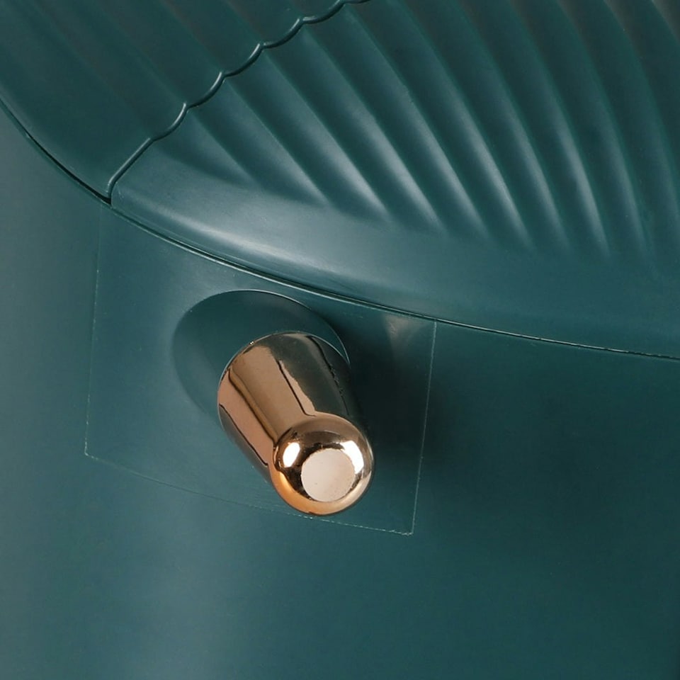 image 1 of ilus Makeup Organizer Case Drawer Portable Cosmetic Jewellery Storage Box Dark Green | Green