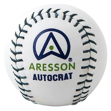 Aresson Autocrat Leather Rounders Ball - White - One Size