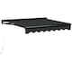image 1 of Outsunny 2.5 x 2m Electric Awning with LED Light, Sun Canopies for Patio 