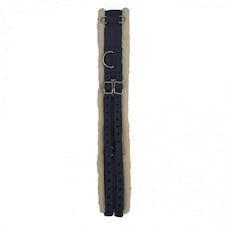 Shires Fleece Padding Nylon Horse Lunging Roller - Black - Cob