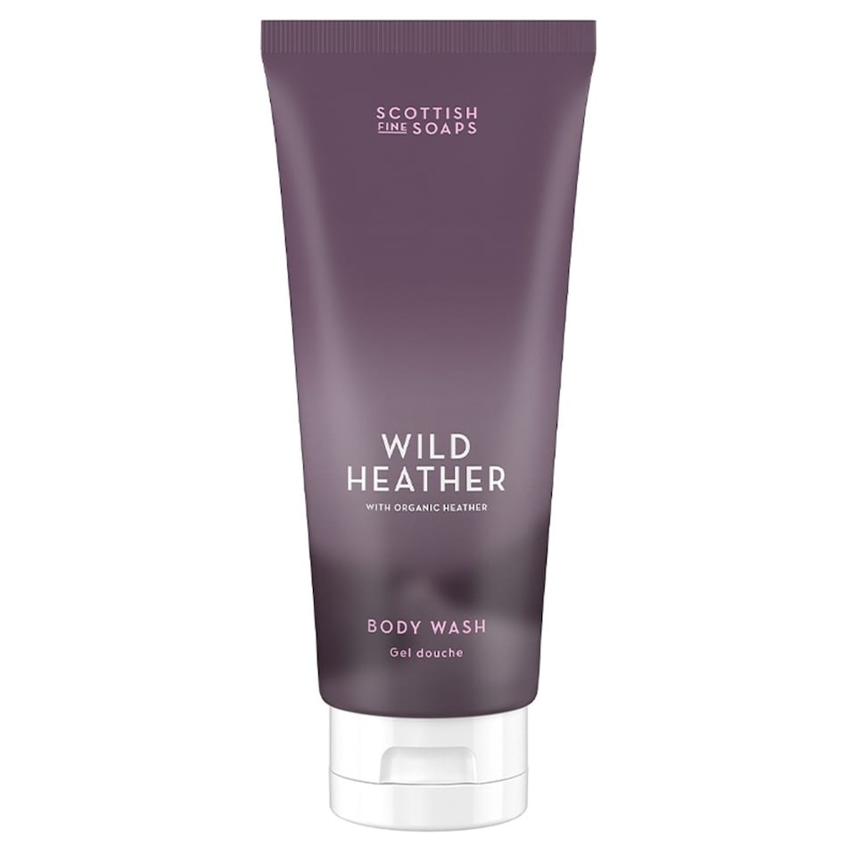 Scottish Fine Soaps Wild Heather Body Wash 200ml Tube